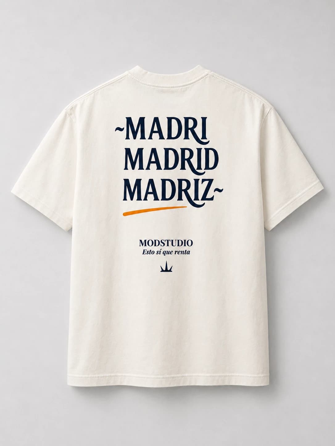 Camiseta Madrid Edition vista de espalda